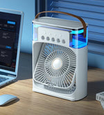 Load image into Gallery viewer, Mini portable 3-in-1 electric fan