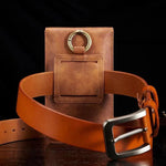 Load image into Gallery viewer, Leather Phone Case with Belt Clip