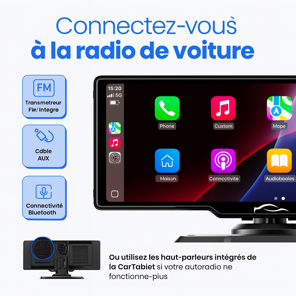 CarTablet Pro Max™ (modèle 2025)