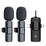 Load image into Gallery viewer, 3-in-1 Wireless Lavalier Microphone – High Audio Quality &amp; Noise Reduction
