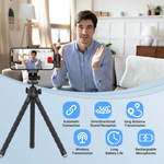 Load image into Gallery viewer, 🎤 Microphone de Cravate Sans Fil 3 en 1  – Haute Qualité Audio &amp; Réduction de Bruit
