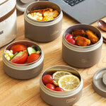 Load image into Gallery viewer, Insulated Stainless Steel Lunch Boxes (4 Pieces)
